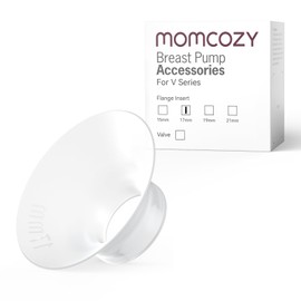 Momcozy Flange Insert 17mm Only for Momcozy V1 Pro/V2 Pro/V1/V2 Breast Pump. Original V1 Pro/V2 Pro/V1/V2 Breast Pump Replacement Accessories, 1PC (17mm)