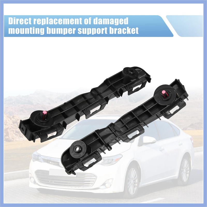 PARSLUCK 1 Pair Left and Right Side Front Bumper Mounting