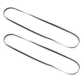 XSPANDER New Turntable Belt Fit for Audio-Technica AT-LP60XBT-B, AT-LP60X-BK, AT-LPW50BT-RW, AT-LPW50PB Automatic Stereo Record Player AT-PL50 AT-LP60, Pack of 2