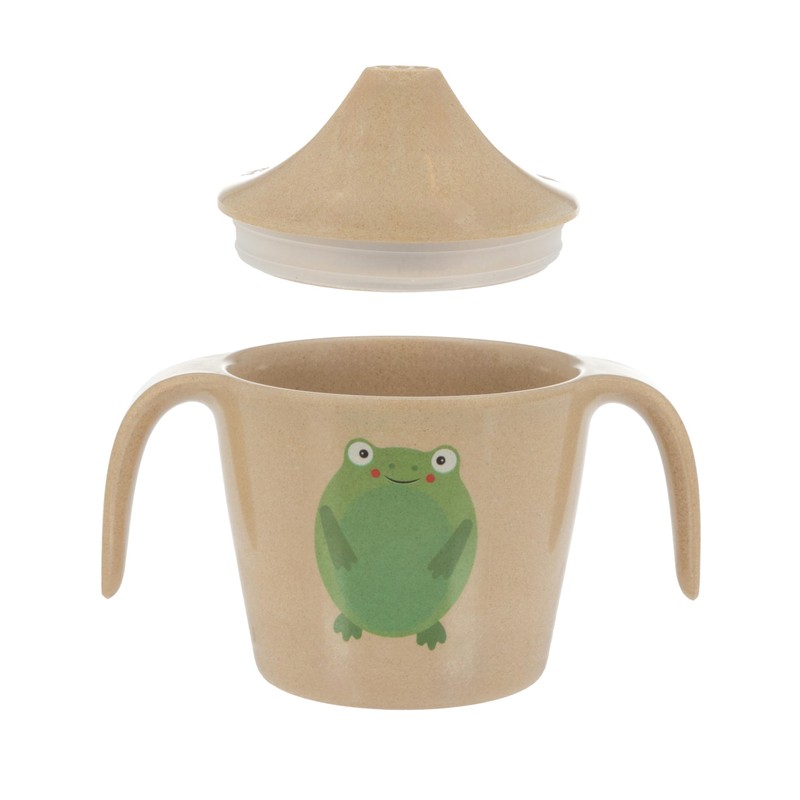 Nuby Rice Husk Two-Handle Training Cup - Eco-Friendly Cup -