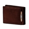 Leather Men's Wallet (262B), brown, Classic