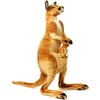VIAHART Kari The Kangaroo and Joey - 3 Foot Big