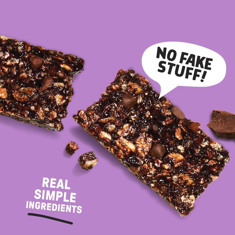 JUNKLESS Chewy Granola Bars Twin Pack - Chocolate Chip &