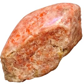 Large 1.25-2.0” Natural Healing Stones for Love, Meditation, Chakra, Reiki, Crystal Grid, Energy Work, Tumbling, Wire Wrapping, and Spiritual Home Decor (Sunstone)