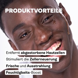 NUBIANCE - Exfoclear® Face and Body Scrub - 200ml - Face and Body Scrub with Fruit Acids Cleansing Gel for Oily or Dry Skin Against Blackheads Body Scrub