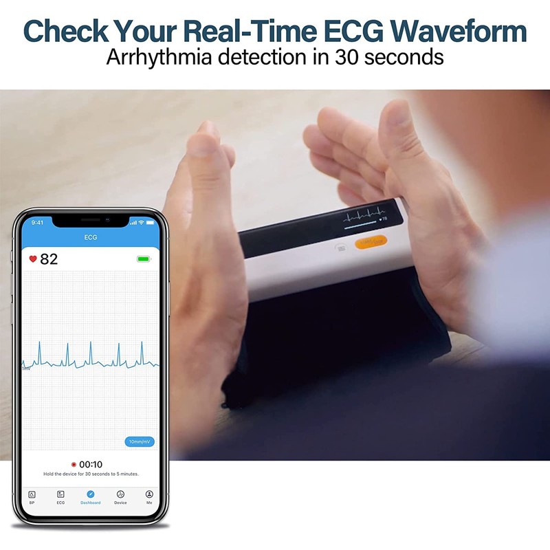 ViATOM Armfit Plus Misuratore di Pressione da Braccio con ECG,