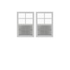 Shed Windows and More 2 Pack Shed Window 12" X