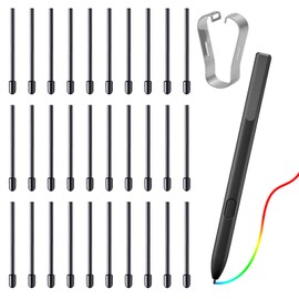 30pcs Stylus Pen Nibs Replacement for Remarkable 1/2/Plus, Tablet Pen Tip Set with Install Tool - Stylus Nib Painting Writing Accessories for Precise Drawing and Note-Taking (Stylus not Included)