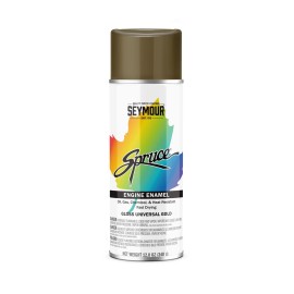Seymour 98-50 Seymour Heat-Resistant Engine Enamel Spray Paint, Universal Gold Metallic