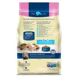 Blue Buffalo Life Protection Formula Adult Small Breed Dry Dog Food, Supports High Energy Needs, Made with Natural Ingredients, Chicken & Brown Rice Recipe, 5-lb. Bag