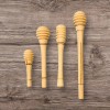 Unbranded 4x Honey Dipper Mexican Wooden Sticks 4 Diff Sizes