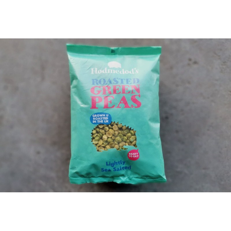 Hodmedod's Roasted Green Peas Sea Salted, 300g
