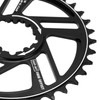 Risegun Bicycle Chainring 36T Narrow Wide Chainring for 8, 9,