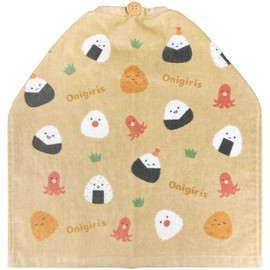 Hayashi WO468200 Oriko Towel, Approx. 13.4 x 13.8 inches (34 x 35 cm), Onigirize, Antibacterial, Odor Resistant
