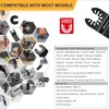 Bionso 20PCS Titanium Oscillating Tool Blade Cuts Metal and Wood,