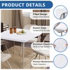 Enjoyidea - Mantel ajustable de elastano de 24 x 24
