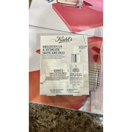 Kiehl's kiehls Brighten Up & Hydrate Skincare duo ( 30ml Dark Spot Serum+ 50ml Cream