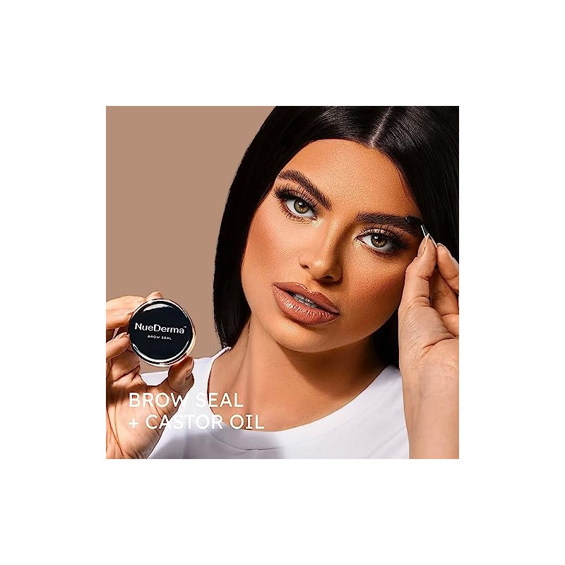Sello de Cejas Con Aceite de Ricino - Gel Transparente