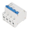 4P Miniature Circuit Breaker DIN Rail Mount Low Voltage Air