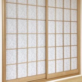 Kaei-Lace 33013 Shoji Paper (Forest, 2 Pieces) Unbreakable Shoji Paper, Heat Shield, Pollen Catch, Insulated, Lighting, Breathable, Easy to Work Made in Japan