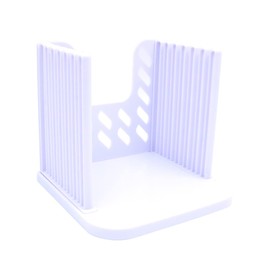 Tiardey White Bread Slicer, Kitchen Accessories, Bread/Baking, Compact Foldable and Adjustable Bread Sandwich Toast Bread Cutter