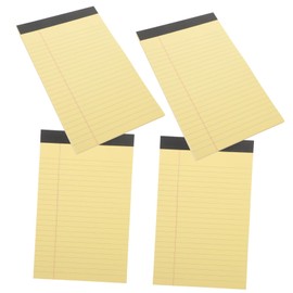 jojofuny 4pieces School Memo Pads Work Schedule Planner Legal Pad Tear Off Memo Tabs Page Tabs