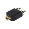 Monoprice 107198 3.5mm Stereo Jack to 2 RCA Plug Splitter