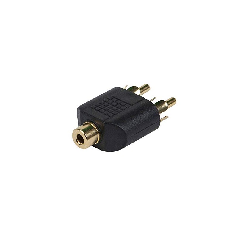 Monoprice 107198 3.5mm Stereo Jack to 2 RCA Plug Splitter