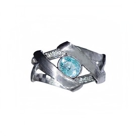 Akixen War Ring, Cosplay, Anime, Tool, Lightweight, Accessory, Fashion, Accessory, Halloween, Christmas Gift, Metal, No Gemstone