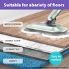 BIHARNT 12 Pack Microfiber Steam Mop Pads Replacement Compatible with