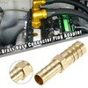 X AUTOHAUX Straight Hose Barb Straight Barb Tube Pipe Fitting