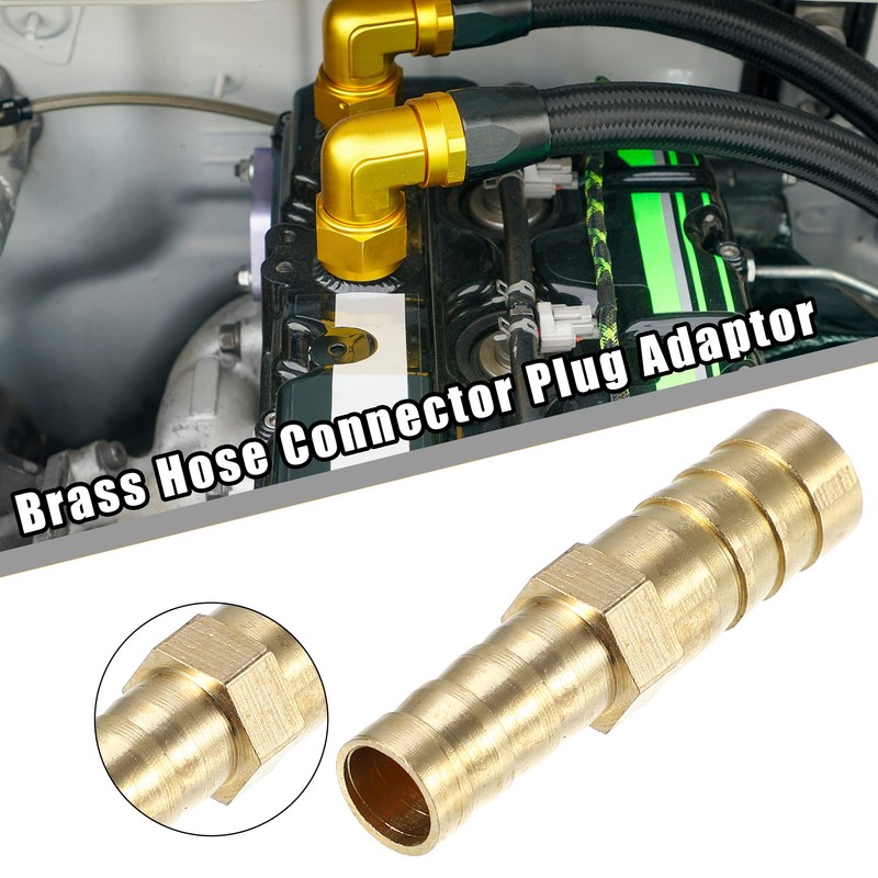 X AUTOHAUX Straight Hose Barb Straight Barb Tube Pipe Fitting