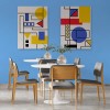 Juego De Cuadros Canvas Minimalistas De 65x43 Cm 2pz