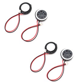 Gump's grocery 4pcs Micro Internal Magnetic Speaker Loudspeaker 8 Ohm DIY Round Magnetic Speaker (18MM-8R-1W)