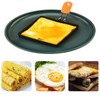 Square Egg Ring for Frying Egg, 2 Pcs 4 Inch