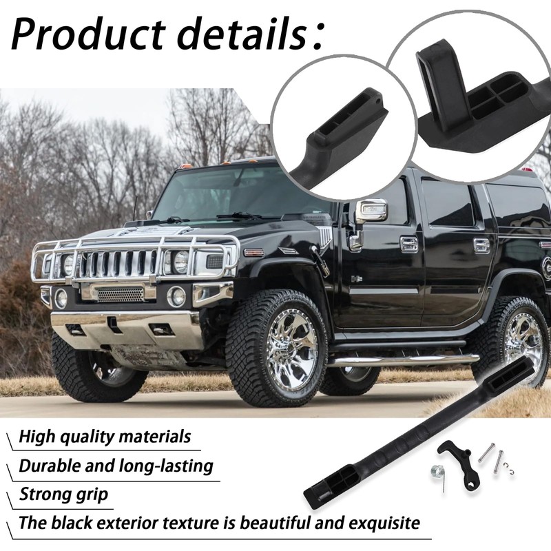 XTPTFABS Rear Tailgate Handle/Rear Tailgate Liftgate Handle/Rear Liftgate Latch Handle