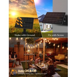 100 FT Solar String Lights Outdoor Waterproof with Remote & USB Port, Solar Power Patio Hanging Lights with Dimmer, Shatterproof LED Edison Bulb Outdoor String Lights for Outside Cafe Yard Fence