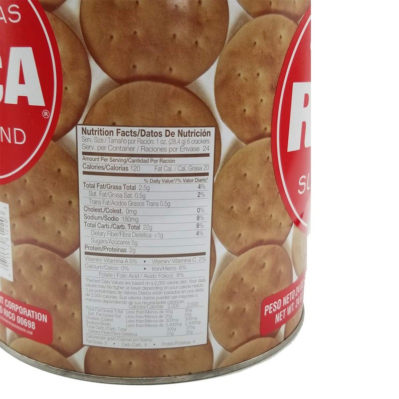 Galletas Rica 24 oz Puerto Rico