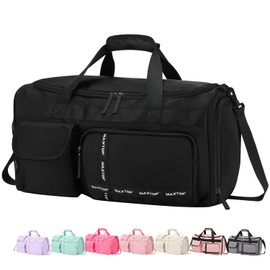 MAXTOP Travel Duffle Bag for Women Carry On Tote Weekender Overnight Bag Large Capacity Duffel Bag with Shoe Compartment,Gym Tote Bag with Dry and Wet Separation