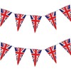 Union Jack Bunting - 96ft (80 Flags) PVC Triangle Flags