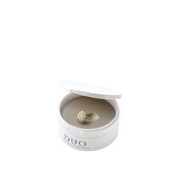 DUO The Cleansing Balm, White, 3.2 oz (90 g) x 2 Piece Set, Makeup Remover (Natural Clay, Gathoul x Bright Care), For Clear Skin Skin < Uneven Aging > Eyelashes OK OK W Face Wash Not Required