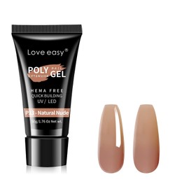 Love easy Poly Gel 50g - Nail Extension Gel - Natural Nude