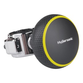 Hypersonic Large Steering Wheel Knob Spinners, Vehicle Steering Wheel Spinners Ball Durable Suicide Knob for Car, SUV, Trucks, Tractors, Boat etc (Yellow)
