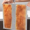 10 PCS Double Layer Wire Dishwashing Cloths Non Scratch Multipurpose