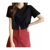 D.S Casual Short Top Camiseta Corta Solid