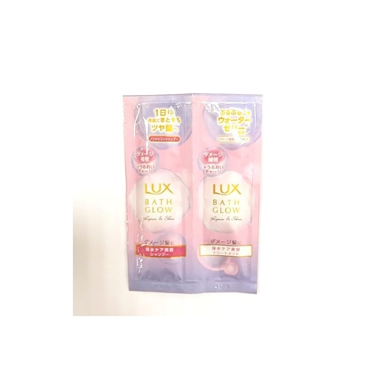 Lux Bath Glow, Repair & Shine Shampoo, Conditioner (Treatment), 1