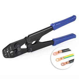 iCrimp IWS-8200A Battery Lugs and Open Barrel Connectors Crimping Tools works with Wire AWG 9-2