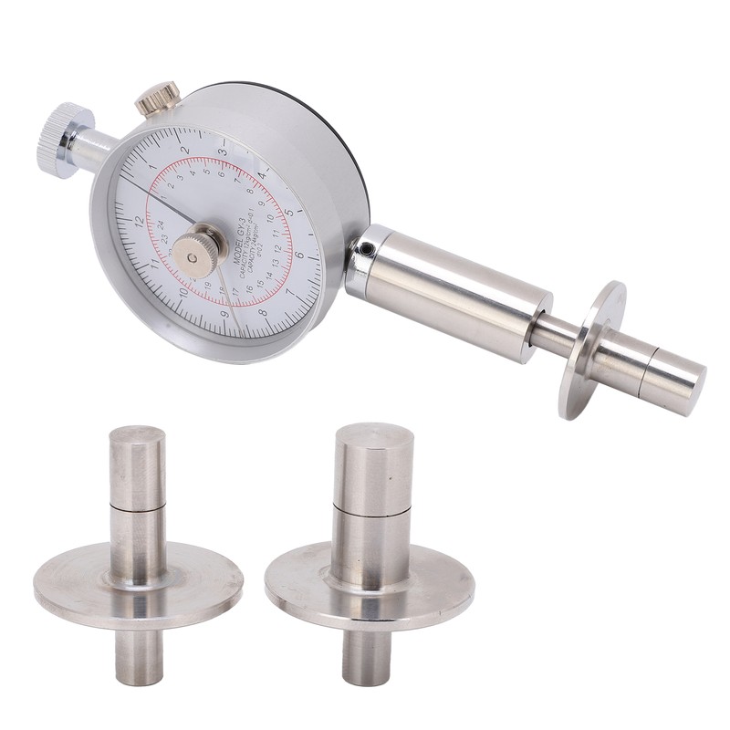 GY‑3 Portable Fruit Hardness Tester Penetrometer Sclerometer with Dual Pointers
