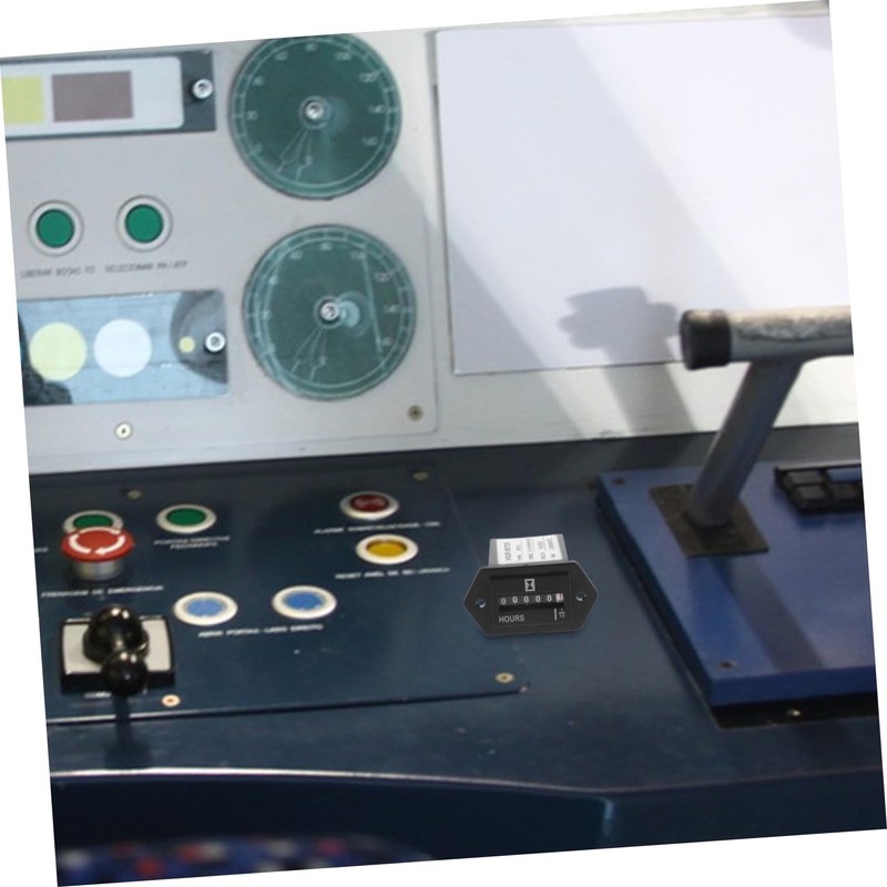 ULTECHNOVO Portable Vehicle Instrument Timer Multi-use Timer for Lawnmowers Construction