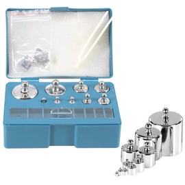 Trimming Shop Trimming Shop 200g Scale Weight Chrome Plating for Precise Calibration for Checking the Accuracy of Both Pocket and Digital Scale, Jewelry, Kitchen Scale (17pcs)